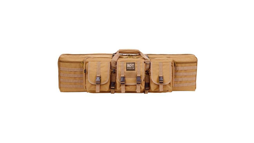 Bulldog Cases &amp; Vaults Deluxe Tactical Rifle Case, Tan, 42in, BDT3742T