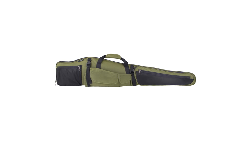 Bulldog Cases &amp; Vaults Hunting Series Rifle Case, 48in, Green/Black, BD350