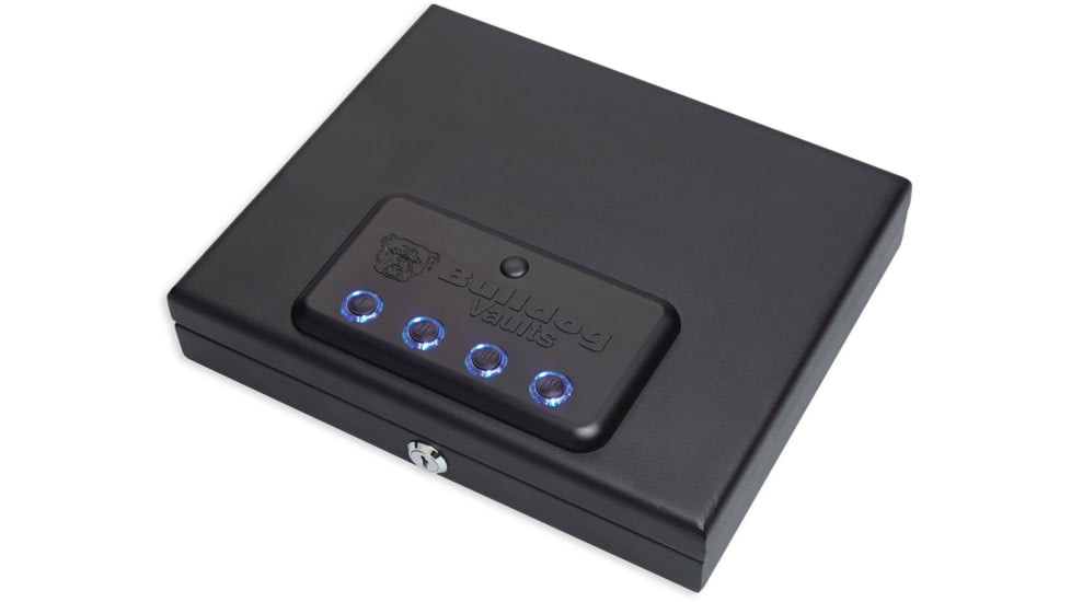 Bulldog Cases &amp; Vaults Magnum Top Load LED Digital Vault, 11.5 x 9.75 x 2.5 in, Black, BD4055L