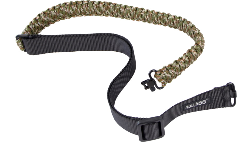 Bulldog Cases &amp; Vaults Paracord Rifle Sling w/ Deluxe Locking Swivels, Multi Cam, BD836