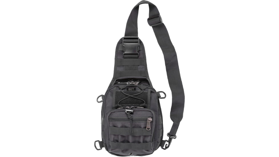 Bulldog Cases &amp; Vaults X-Small Go Sling Bag/Waist Pack, Black, BDT407B