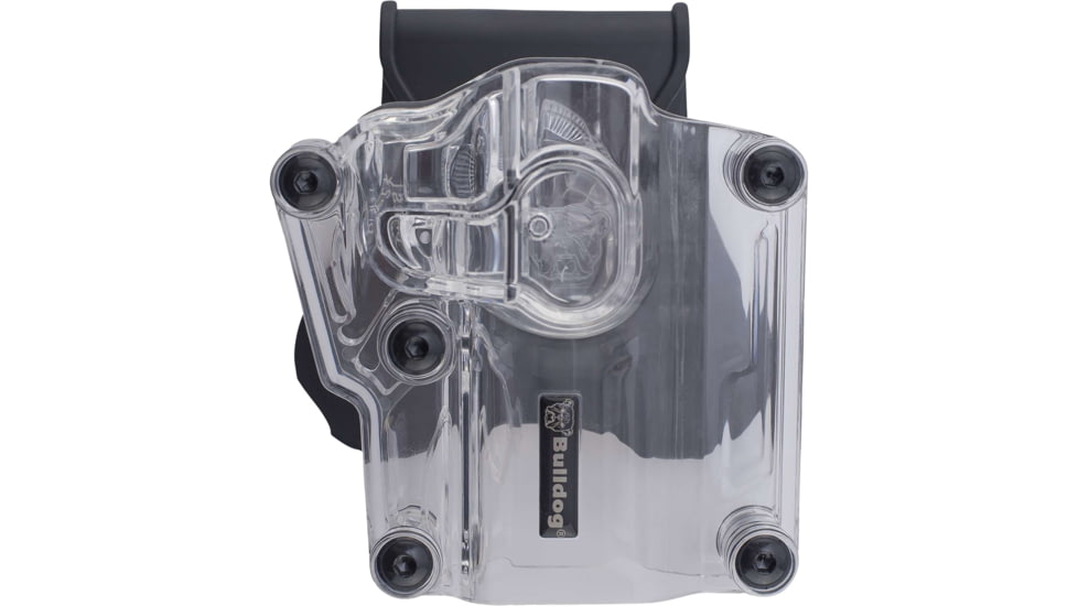 Bulldog Cases &amp; Vaults Max OWB Paddle Holster, Multi Fit, Polymer, Transparent Clear, MX002