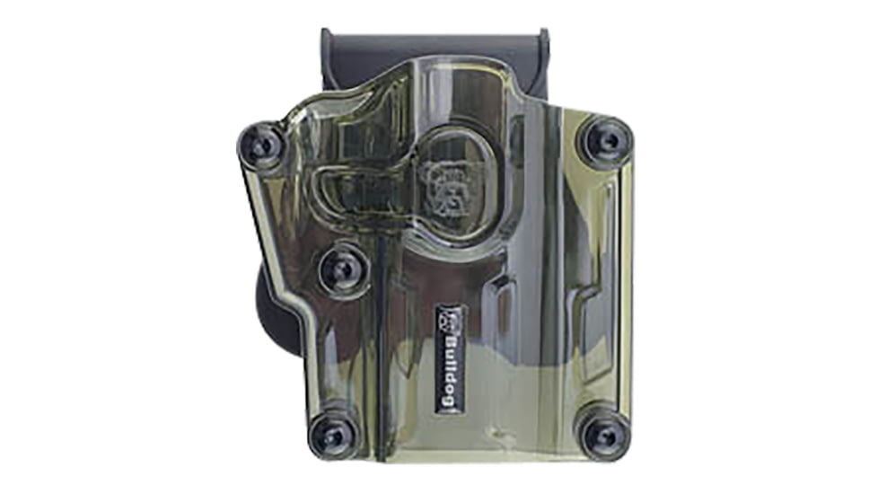 Bulldog Cases &amp; Vaults Max OWB Paddle Holster, Multi Fit, Polymer, Transparent Green, MX004