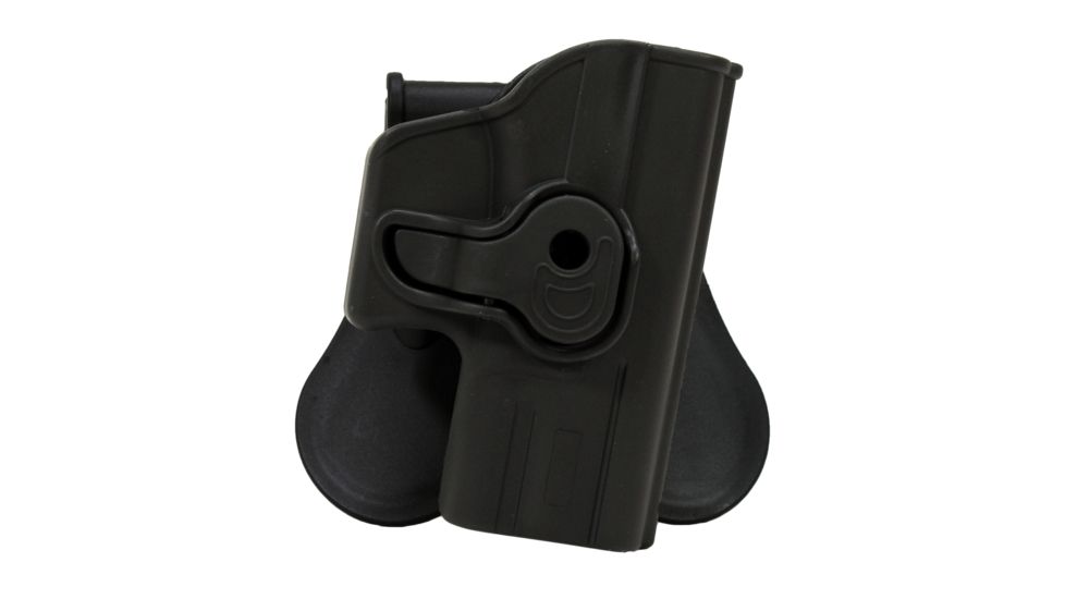 Bulldog Cases &amp; Vaults Rapid Release Polymer Glock 27 Polymer Black RR-G27
