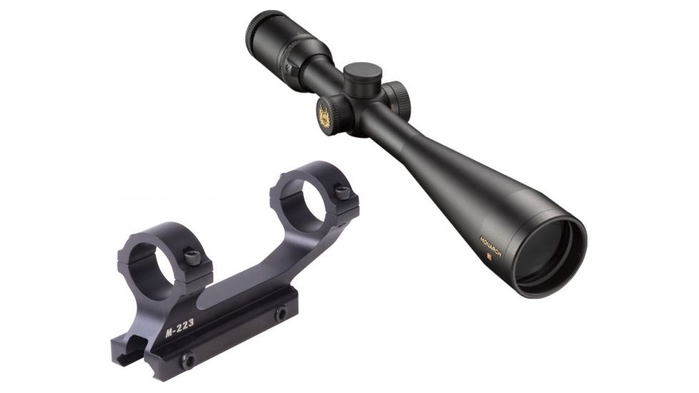 Monarch 6-24x50SF Rifle Scope Matte Fine Crosshair w/ Dot 8428 w/ Nikon M-223 XR Mount 833 8428-KIT1