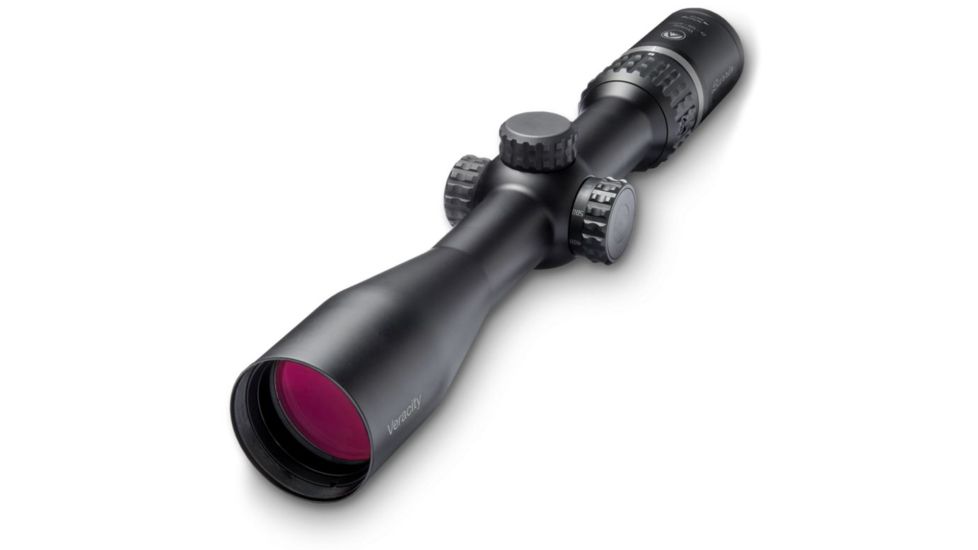 Burris Veracity 2-10x42 mm Rifle Scope, 30 mm Tube, First Focal Plane, Black, Matte, Non-Illuminated Ballistic Plex E1 FFP Reticle, MOA Adjustment, 200621