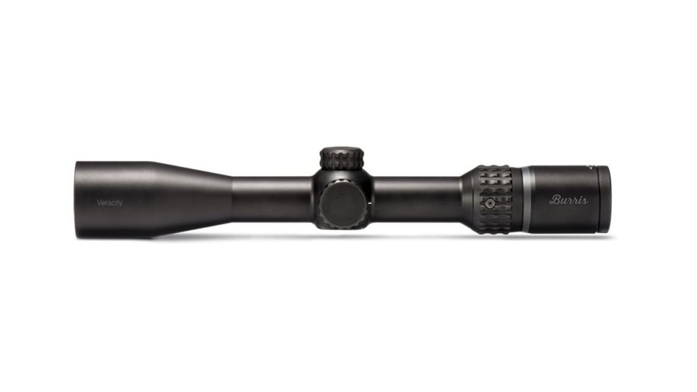 Burris Veracity 2-10x42 mm Rifle Scope, 30 mm Tube, First Focal Plane, Black, Matte, Non-Illuminated Ballistic Plex E1 FFP Reticle, MOA Adjustment, 200621