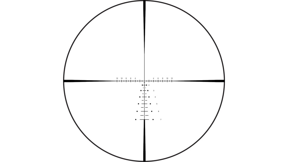 Burris Fullfield IV 4-16x50 mm Rifle Scope, 1 in Tube, Second Focal Plane, Black, Matte, Non-Illuminated 6.5 Creedmoor Reticle, MOA Adjustment, 200493