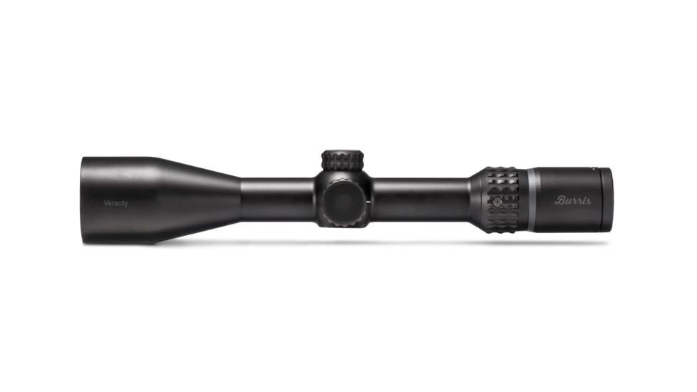 Burris Veracity 3-15x50 mm Rifle Scope, 30 mm Tube, First Focal Plane, Black, Matte, Non-Illuminated Ballistic Plex E1 FFP Reticle, MOA Adjustment, 200636