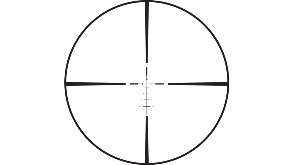 Burris Veracity 2-10x42 mm Rifle Scope, 30 mm Tube, First Focal Plane, Black, Matte, Non-Illuminated Ballistic Plex E1 FFP Reticle, MOA Adjustment, 200621