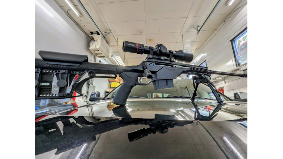 Burris Eliminator 6 Rifle Scope, 4-20x52mm, 34mm Tube, Second Focal Plane, Illuminated X177 Reticle, Black, 200177