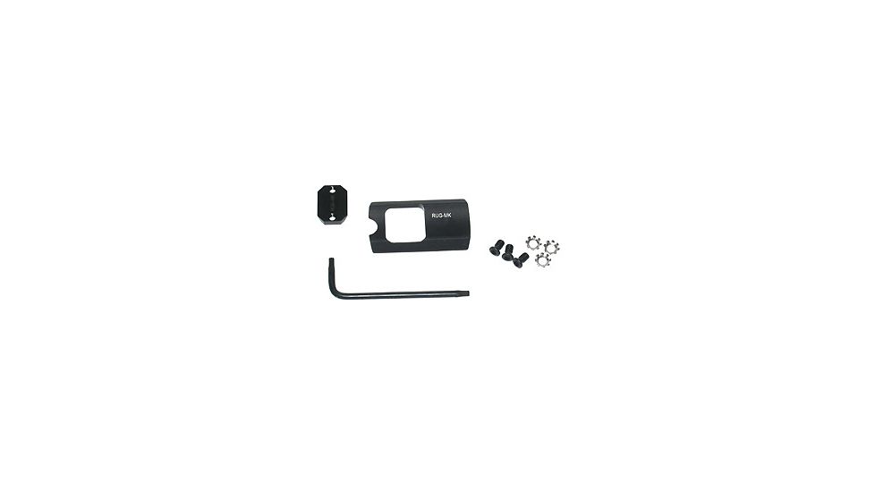 Burris FastFire Reflex Red-Dot Sight Mounting Plate, Ruger Mark I II III, Matte Black, 410329