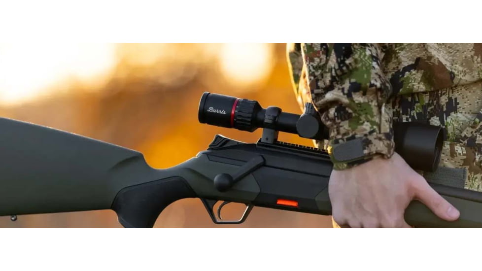 Burris Fullfield 3-12x42mm 1in Tube SC Plex Riflescope, Black, 201531