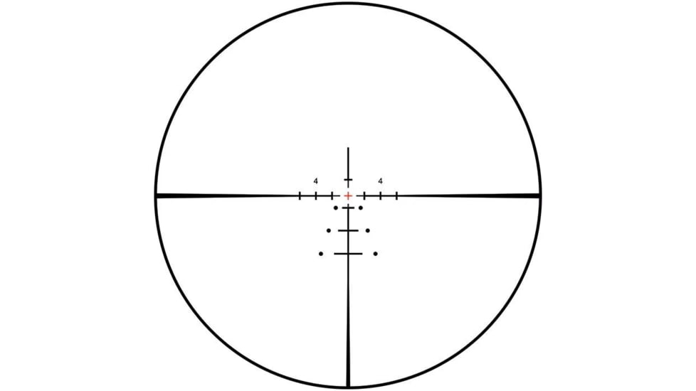 Burris Fullfield 3-12x42mm 1in Tube SC Ballistic E3 Riflescope, Black, 201530