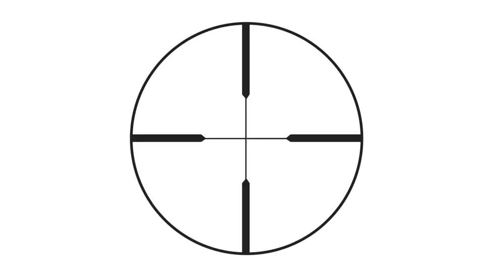 Burris Fullfield 3-12x42mm 1in Tube SC Plex Riflescope, Black, 201531