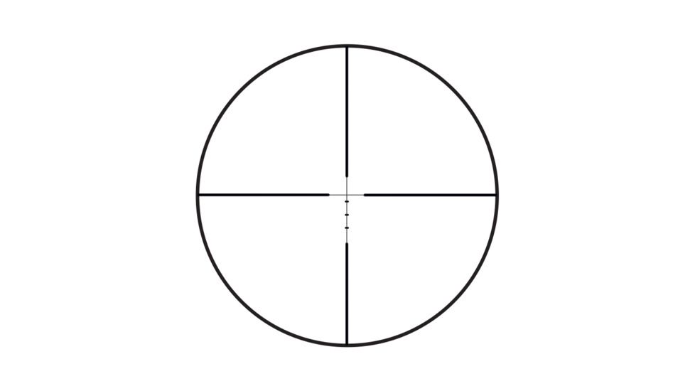 Burris Handgun 3-12x32 mm Rifle Scope, 1 in Tube, Second Focal Plane, Black, Matte, Non-Illuminated Ballistic Plex Reticle, MOA Adjustment, 200309