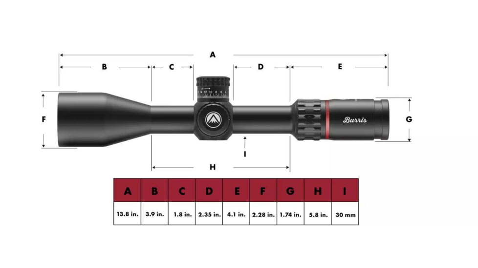 Burris Veracity PH 3-15x44mm Riflescope 30mm Tube, First Focal Plane, RC-MOA Reticle, Black, 200202