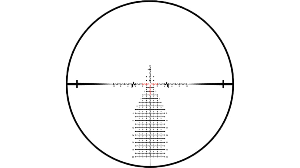 Burris Xtreme Tactical XTR III 5.5-30x56 mm Rifle Scope, 34 mm Tube, First Focal Plane, Black, Matte, Illuminated SCR2 MIL Reticle, Mil Rad Adjustment, Black, 201214