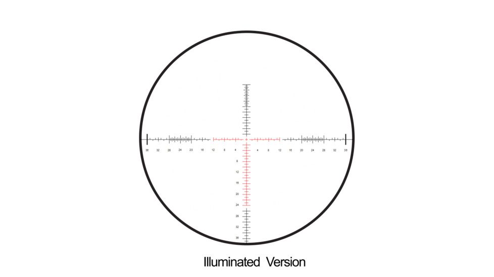 Burris Xtreme TacticalxTR III 3.3-18x50 mm Rifle Scope, 34 mm Tube, First Focal Plane, Black, Matte, Non-Illuminated SCR MOA Reticle, MOA Adjustment, 201201