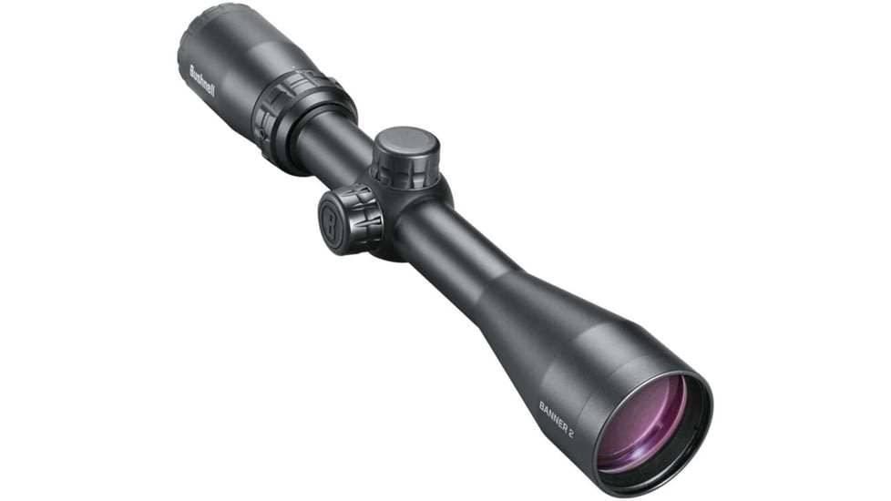 Bushnell Banner 2 3-9x 40 mm Riflescope, 1in Tube, Second Focal Plane, DOA Quick Ballistic Reticle, Black, RB3940BS11