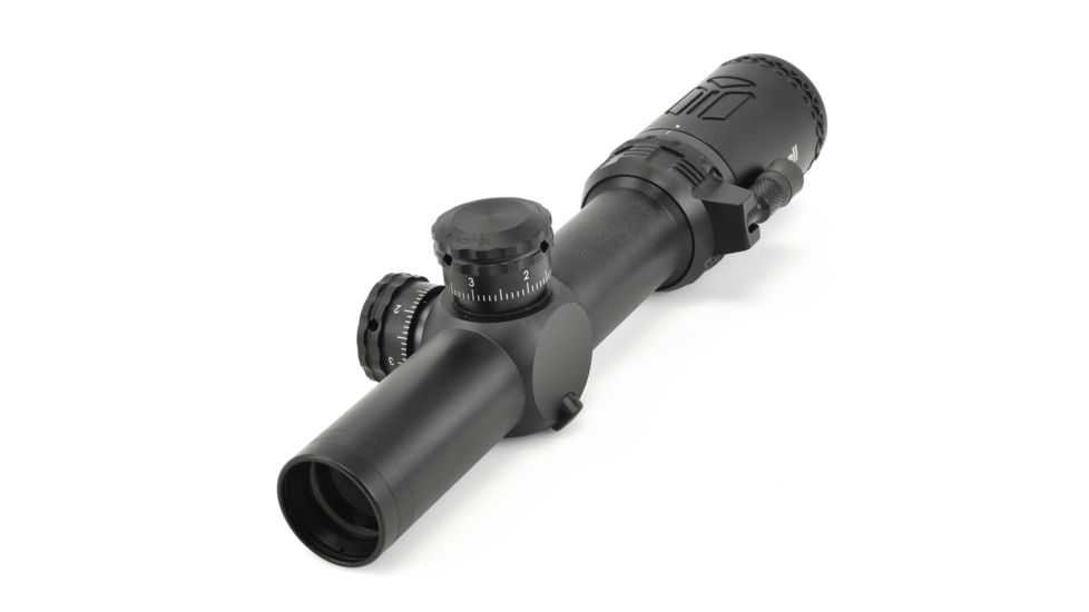 Bushnell AR Optics Riflescope, 1-4x24mm, 30 mm Tube, Second Focal Plane, Drop Zone .223 Reticle, Black, AR71424