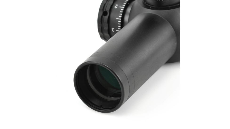 Bushnell AR Optics Riflescope, 1-4x24mm, 30 mm Tube, Second Focal Plane, Drop Zone .223 Reticle, Black, AR71424