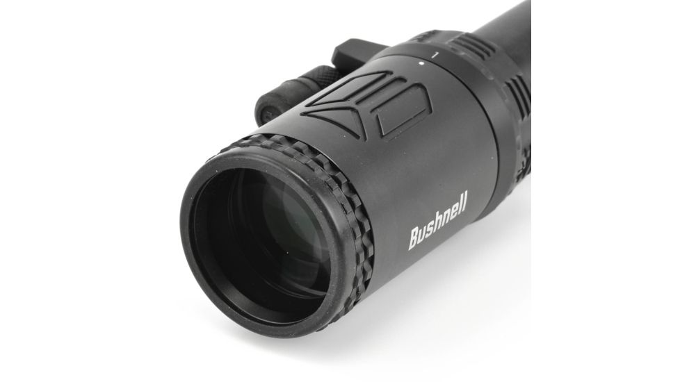 Bushnell AR Optics Riflescope, 1-4x24mm, 30 mm Tube, Second Focal Plane, Drop Zone .223 Reticle, Black, AR71424