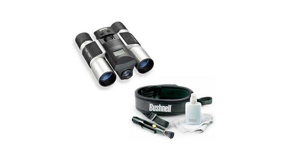 Bushnell ImageView 8x30 118321 Binoculars with Bushnell 109999C Optics Accessories Kit - 270015
