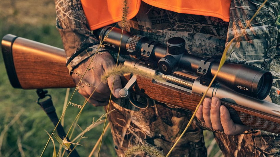 Bushnell 2.5-10x40 Elite 4500 Multi-X Riflescope, 30 mm, Second Focal Plane, Multi-X, 80 MOA, Black, REL2104BS3