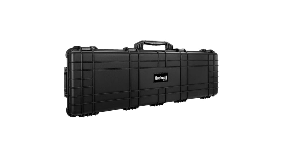 Bushnell 53in Waterproof Roller Hard Rifle Case w/ Foam, Black, X Large, BN00015