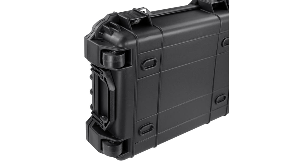 Bushnell 53in Waterproof Roller Hard Rifle Case w/ Foam, Black, X Large, BN00015