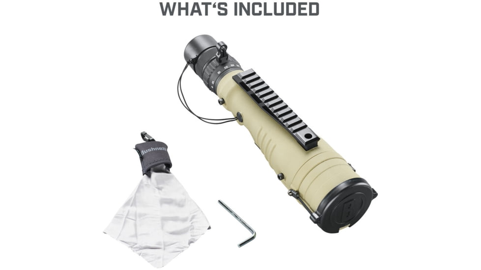 Bushnell 8-40x60 LMSS2 T4 Spotting Scope, Rail, Flat Dark Earth, ET884060T