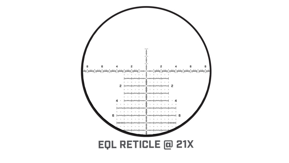 Bushnell DMR3 3.5-21x50mm Riflescopes, 34 mm Tube, First Focal Plane, EQL Reticle, Black, ETDMR3EQL