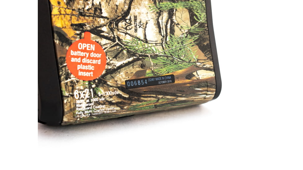 Bushnell DX 6x21 G-Force Rangefinder, Camo, Vertical, Rifle &amp; Bow Mode, Box, 6L, 202461