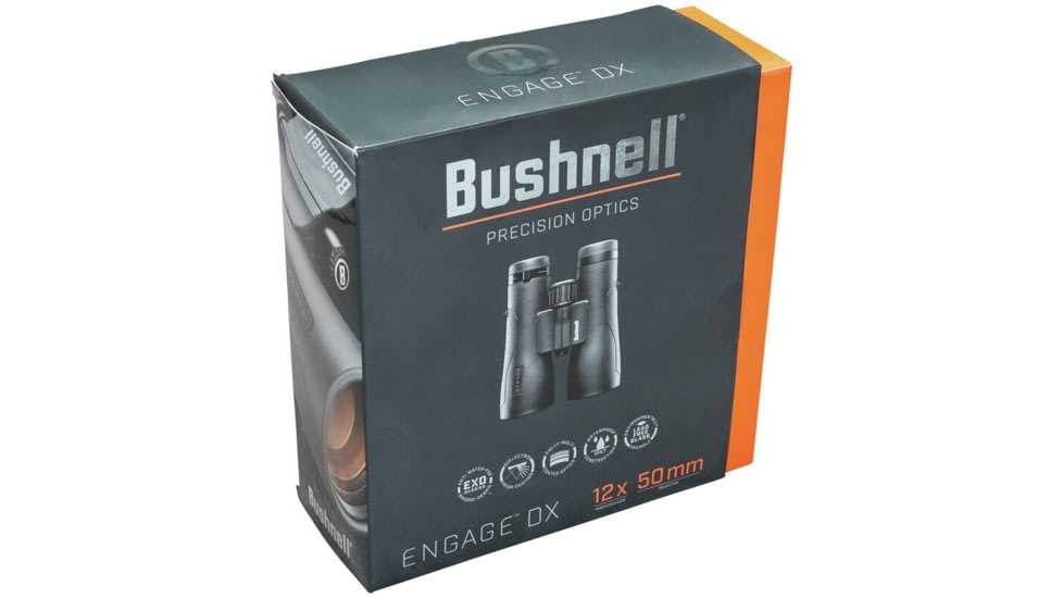 Bushnell Engage DX 12x50mm Roof Prism Binoculars, WP/FP, EXO, DiElectric, Box 5L, BENDX1250