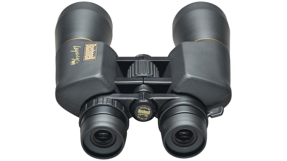 Bushnell Legacy WP 10-22x50mm Porro Prism Binoculars, Black, 121225