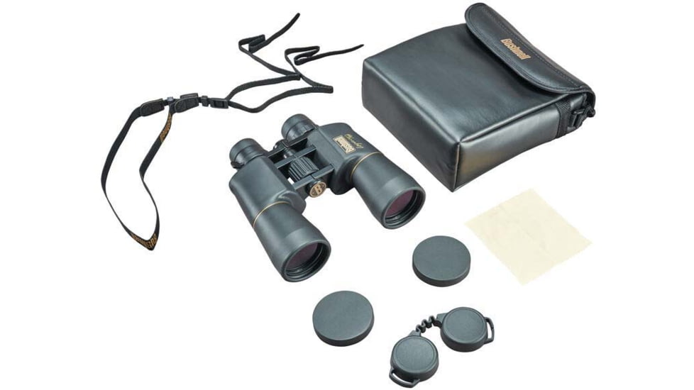 Bushnell Legacy WP 10-22x50mm Porro Prism Binoculars, Black, 121225