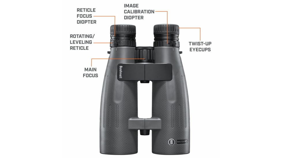 Bushnell Match Pro ED 15x56mm Abbe-Koenig Prism Binoculars, Black, small, BMP1556G