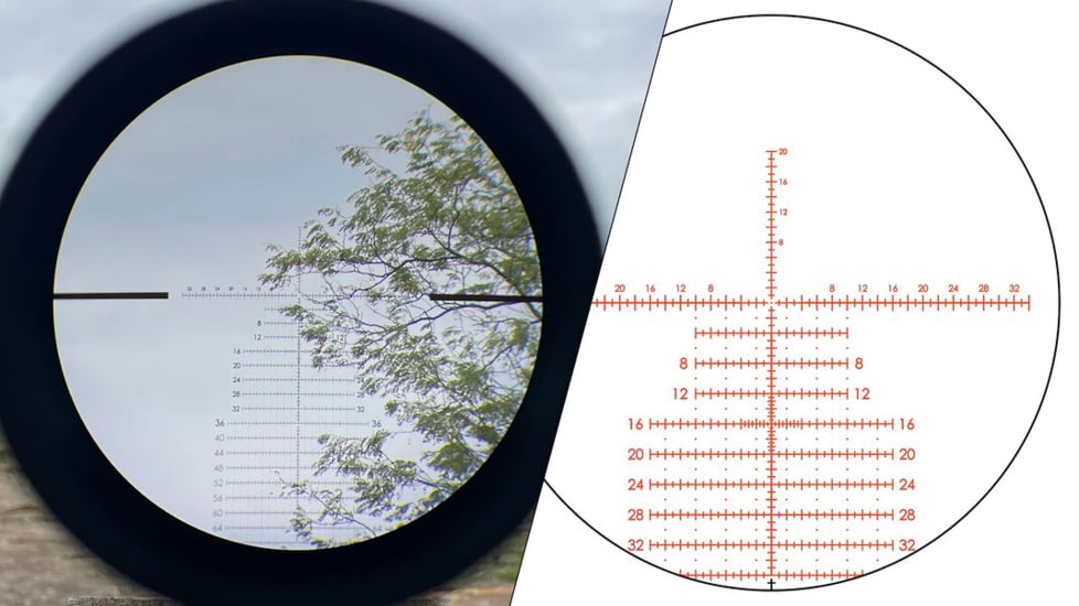 Bushnell Match Pro ED 5-30x56mm Rifle Scope, 34mm Tube, First Focal Plane, MOA, DM2 Reticle, Black, small, MP53056AMI
