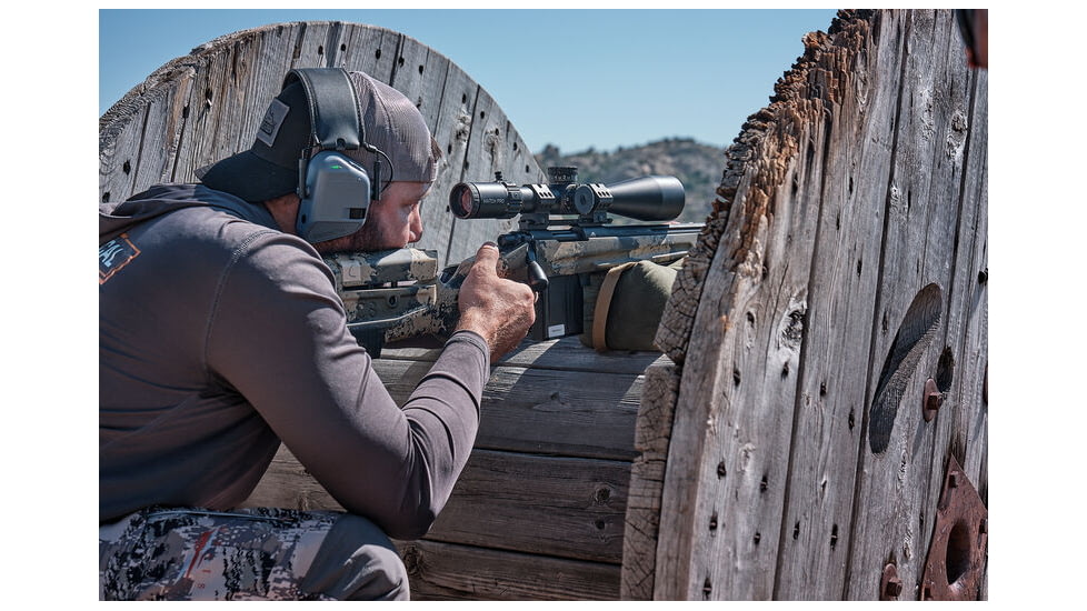 Bushnell Match Pro ED 5-30x56mm Rifle Scope, 34mm Tube, First Focal Plane, MRAD, DM2 Reticle, Black, small, MP53056DMI