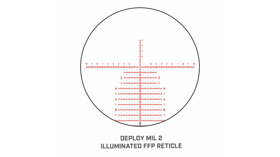 Bushnell Match Pro ED 5-30x56mm Rifle Scope, 34mm Tube, First Focal Plane, MRAD, DM2 Reticle, Black, small, MP53056DMI