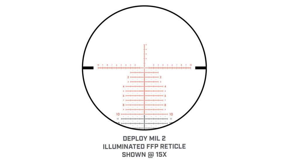 Bushnell Match Pro ED 5-30x56mm Rifle Scope, 34mm Tube, First Focal Plane, MRAD, DM2 Reticle, Black, small, MP53056DMI