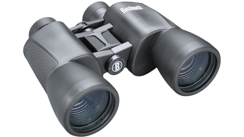 Bushnell PowerView WA 10x50 Porro Prism Binoculars, BK7, Black, Box Pack, 131056