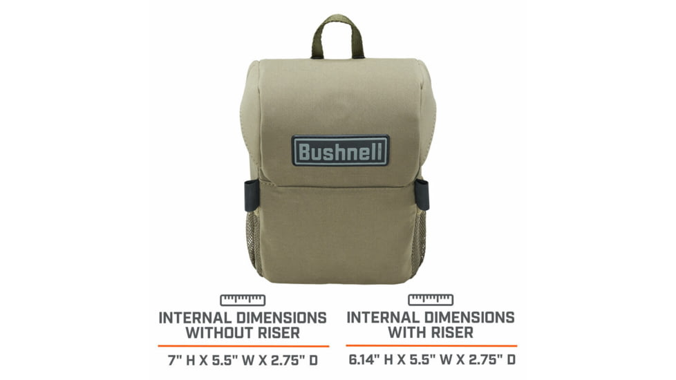 Bushnell Prime 10x42mm Roof Prism Binocular w/Vault Bundle, Green, BP1042VTC