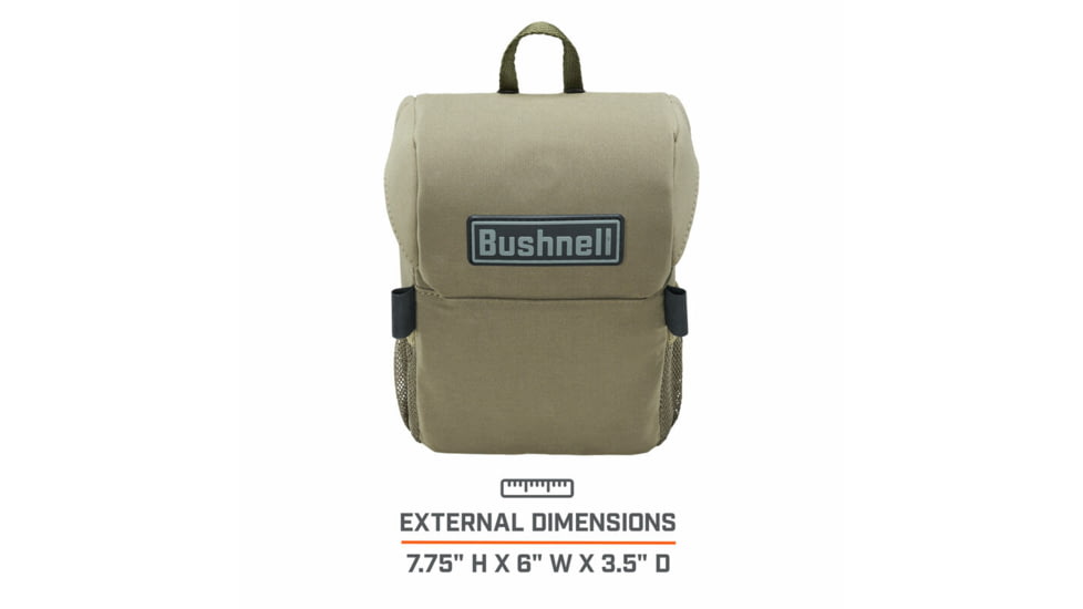 Bushnell Prime 10x42mm Roof Prism Binocular w/Vault Bundle, Green, BP1042VTC