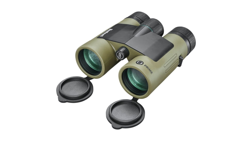 Bushnell Prime 10x42mm Roof Prism Binocular w/Vault Bundle, Green, BP1042VTC