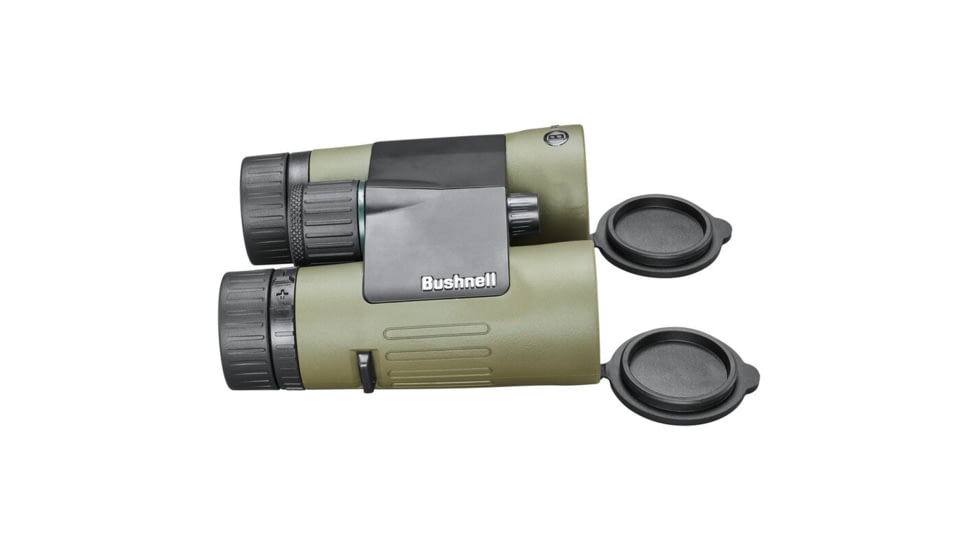 Bushnell Prime 10x42mm Roof Prism Binocular w/Vault Bundle, Green, BP1042VTC