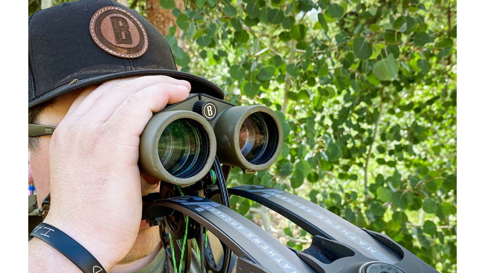 Bushnell Prime 12x50mm Roof Prism Binocular w/Vault Bundle, Green, BP1250VTC
