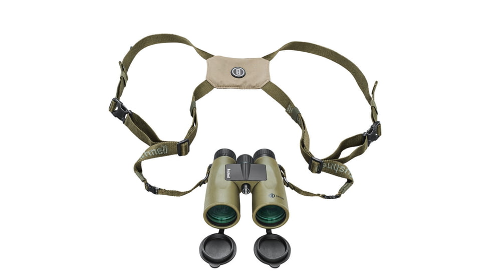 Bushnell Prime 12x50mm Roof Prism Binocular w/Vault Bundle, Green, BP1250VTC