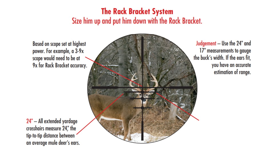 Bushnell R3 3-9x50mm Rifle Scope with DOA Quick Ballistic, 1in Tube, Second Focal Plane, Black, Small, R3-3950S11